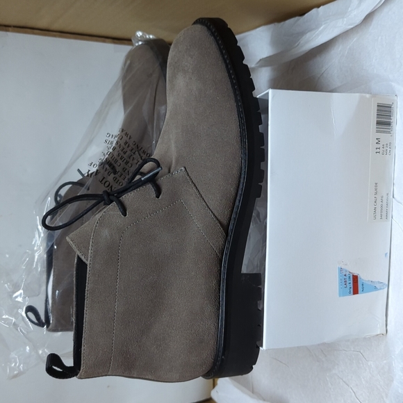 Calvin Klein Other - BNIB CALVIN KLEIN Ultan Chukka Boots Grey Calf Suede Leather 11